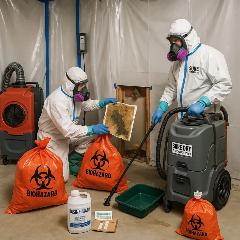 Contaminated Water Handling Protocols process in Galt, CA