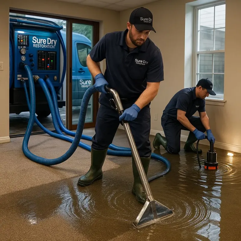 Water Extraction and Removal process in Galt, CA